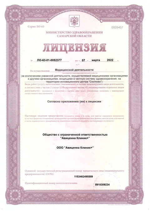Лицензия